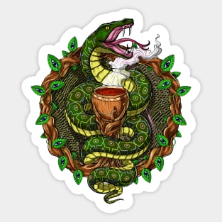 Ayahuasca Snake Sticker